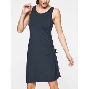 Athleta Side Gather T Shirt Dress